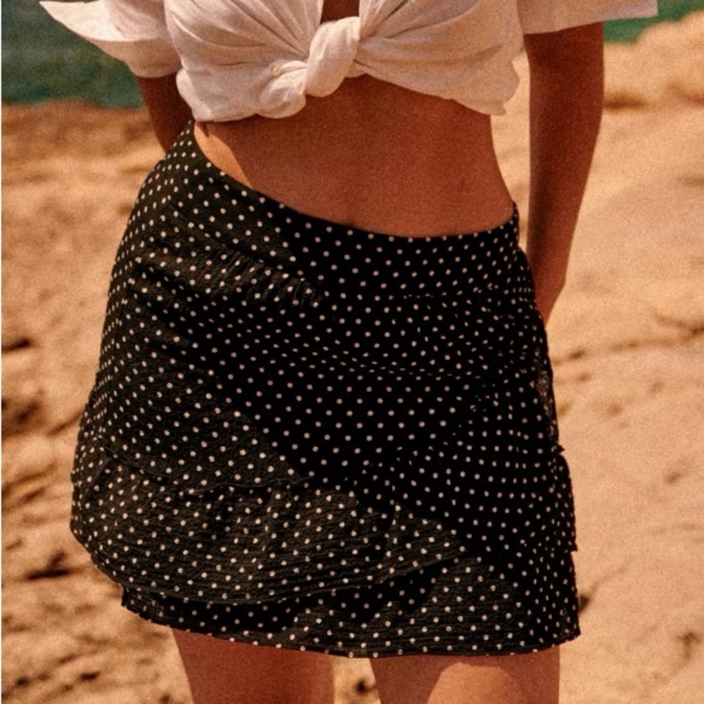 Sezané Carolina Mini Ruffle Skirt